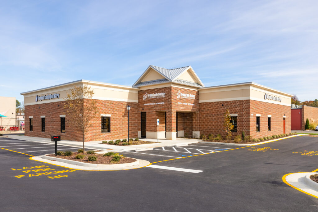 Brick Exterior of Virginia Family Dentistry Atlee Specialty Center