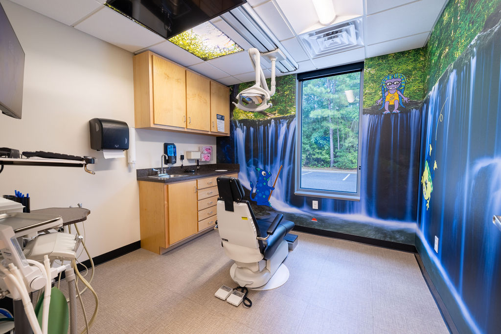 Virginia Family Dentistry West End Pediatric Treatment Room