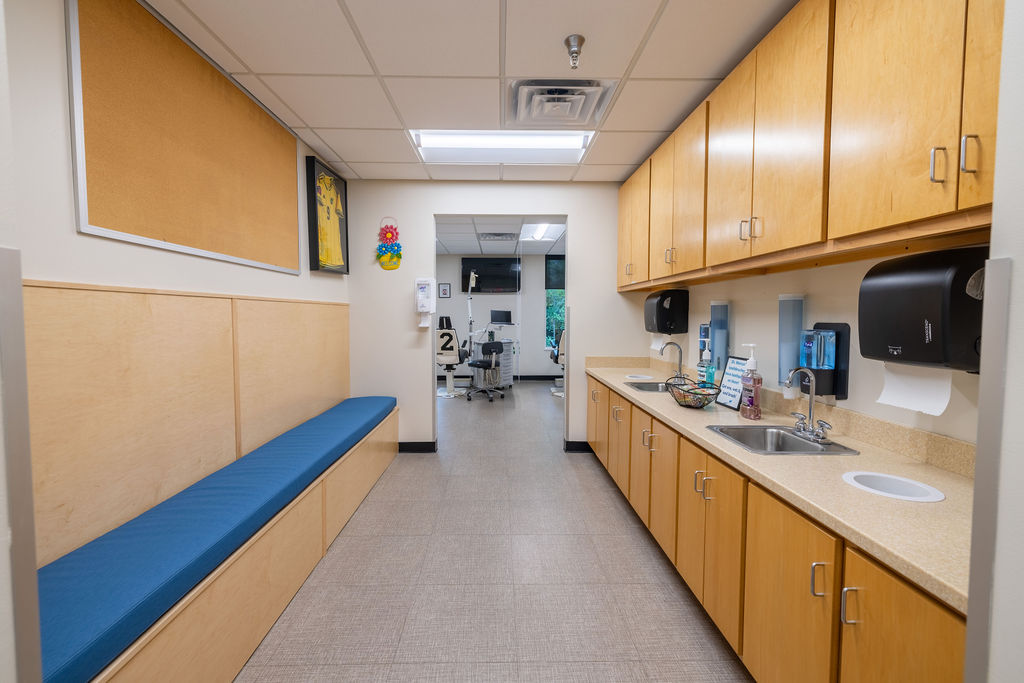 Virginia Family Dentistry West End Orthodontic Brushing Station