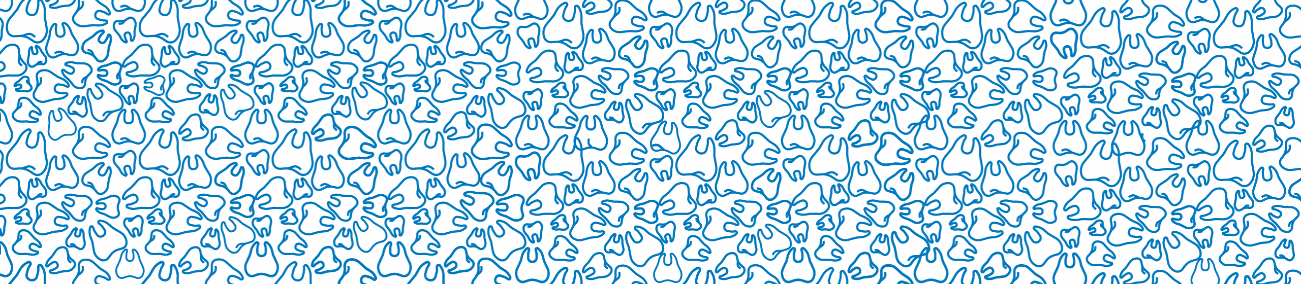 Floating Blue Teeth Background